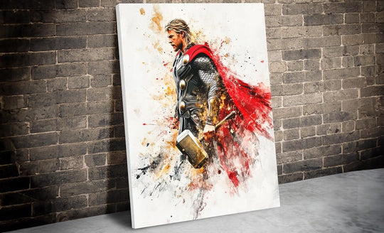 Thor Watercolor Canvas