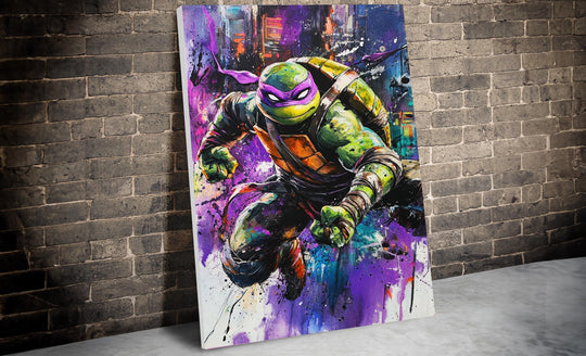 Fan Art, Donatello Art, Turtles Gift, Turtles Poster, Donatello Poster, Turtles Fan Art, Turtles Canvas