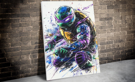 Fan Art, Donatello Art, Turtles Gift, Turtles Poster, Donatello Poster, Turtles Fan Art, Turtles Canvas