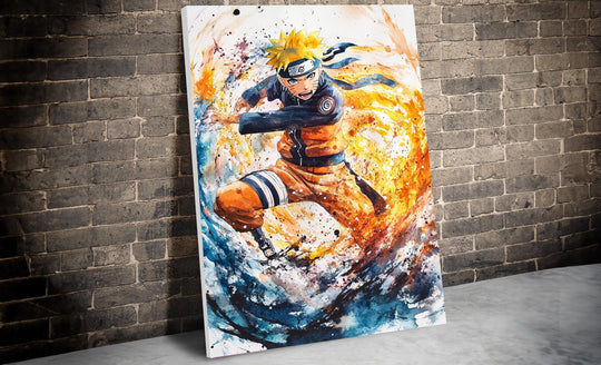 Naruto Watercolor Canvas, Naurto Gift, Naurto Poster, Naurto Poster, Naurto Art, Dragonball Canvas, Dbz Gift