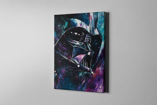 Darth Vader Canvas, Darth Vader Watercolor Darth Vader Gift, Darth Vader Art, Darth Vader Artwork, Darth Vader Poster, Starwars Canvas