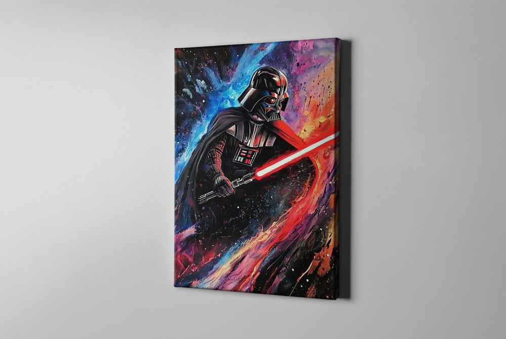 Darth Vader Canvas, Darth Vader Watercolor, Darth Vader Gift, Darth Vader Art, Darth Vader Poster, Starwars Print, Starwars Gift