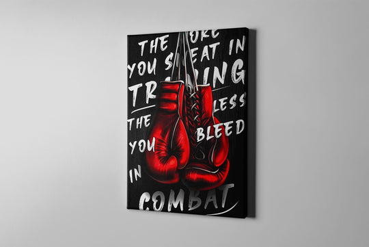 Boxing Canvas, Motivational Canvas, MMA, Hustle, Gym Art, Office Art, Stay Hungry, Canvas Print, Wall Art, Poster, Boxing Gift, MMA Gift