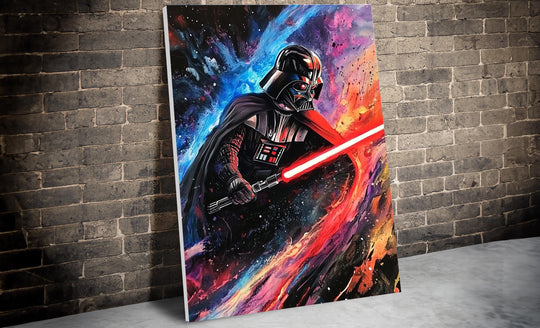 Darth Vader Canvas, Darth Vader Watercolor, Darth Vader Gift, Darth Vader Art, Darth Vader Poster, Starwars Print, Starwars Gift